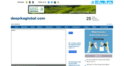 Desktop Screenshot of deepikaglobal.com